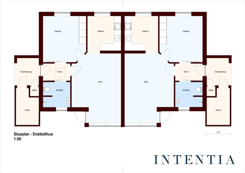 Stueplan Dobbelthus